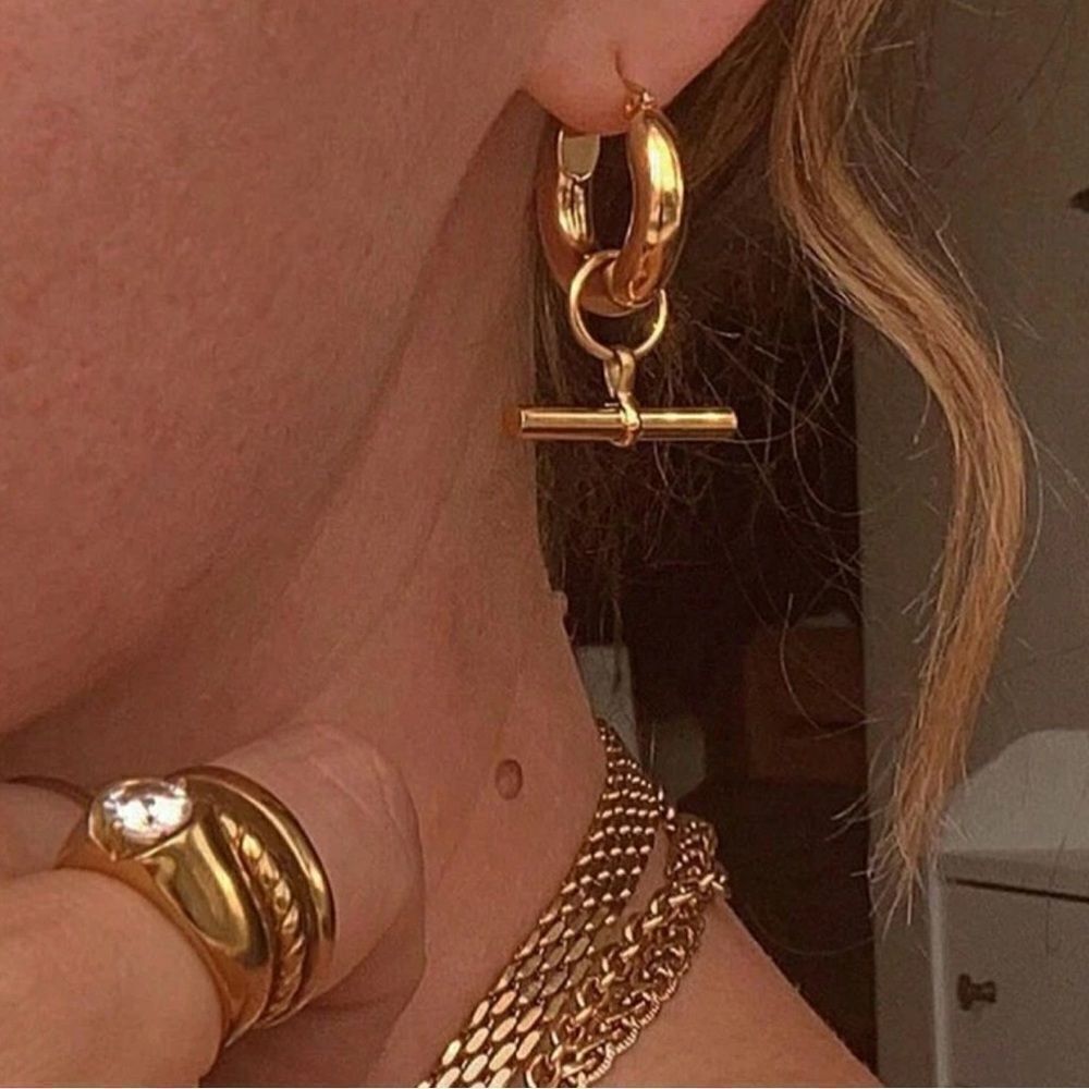 Elegant Hoop Earrings N1312